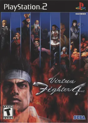 Virtua Fighter 4 box cover front